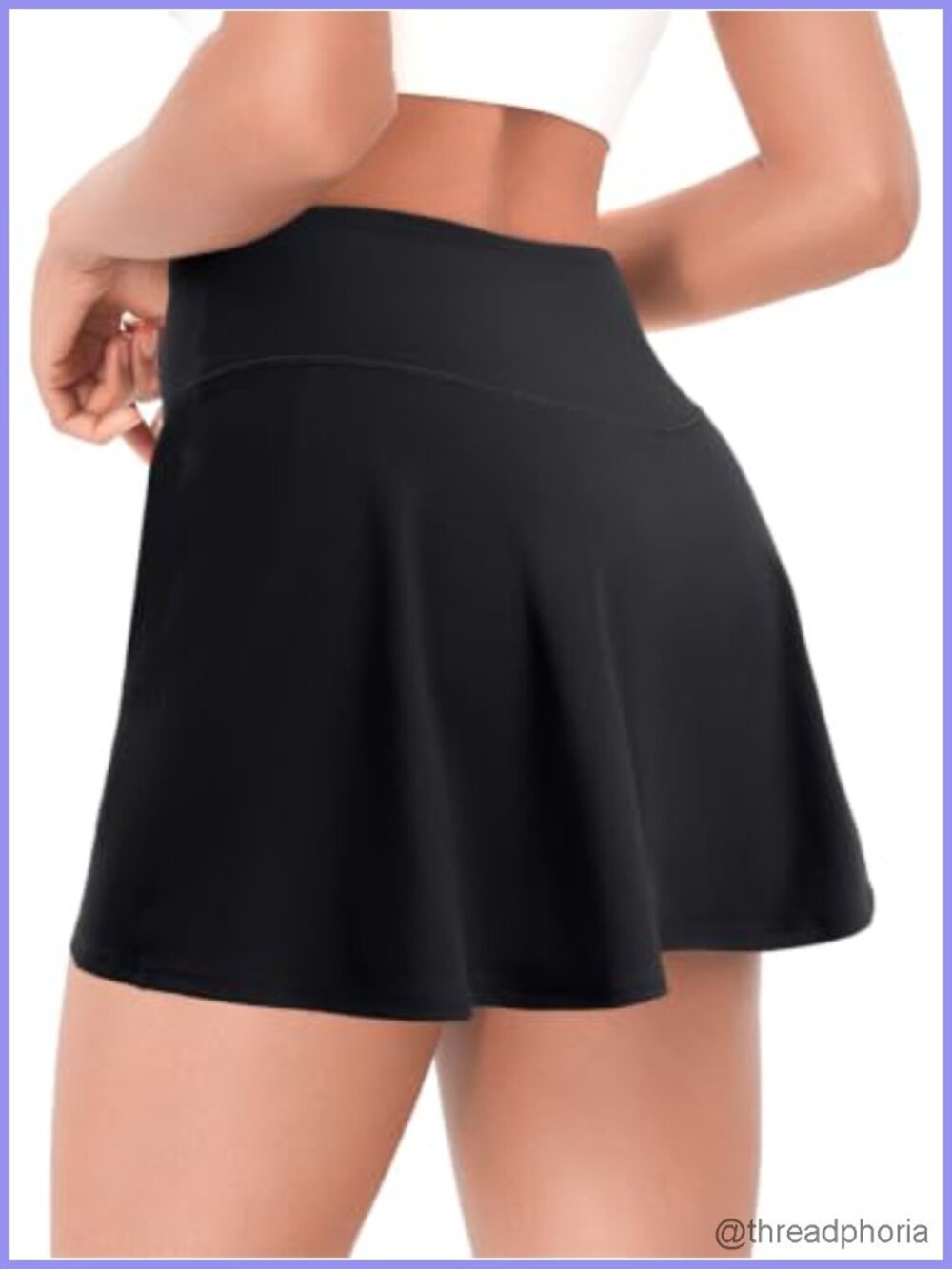 Women's Athletic Golf Tennis Skort with Pockets High Waist